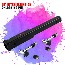 Trailer Hitch Extension 18 Solid Trailer Extender 5000 Lbs With 58 Hitch Lock