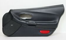 2001 C5 Corvette Ebony Black Passenger Leather Door Panel W Bose Used Oem Gm