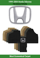 Lloyd Velourtex Front Mat For 99-04 Honda Odyssey Wsilver On Black Honda H