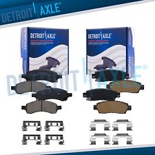 For Buick Enclave Chevy Traverse Acadia Outlook Front Rear Ceramic Brake Pads