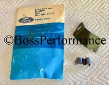 1969-70 Boss 429 Mustang Fuel Line Phosphate Bracket W Nos Blue Clip Concours