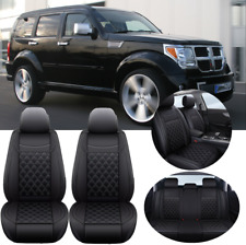 For Dodge Nitro Car Seat Covers Frontrear 5-seater Full Set Cushion Pu Leather