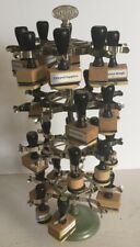 Vintage Standard Carousel 4 Tier 32 Slot Stamp Holder With 23 Inkssential Stamps