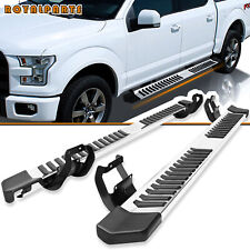 Fits 2015-2024 Ford F150 Super Crew Cab 6 Running Boards Side Step Nerf Bar