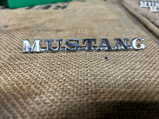One Vintage Ford Mustang Script Emblem Badge Logo C5zb-16098-b 30978-h1