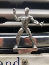 Specially Handmade Hand-finished Spider Man License Plate Topper Metal Pewter