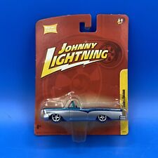 Johnny Lightning 1958 Chevy Impala Convertible Lowrider Blue Met 164