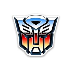 Transformers Vinyl Sticker 4 Wide - Includes Two Stickers