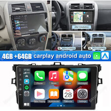 64gb For Toyota Corolla 09-13 Apple Carplay Car Radio Android 13 Gps Navi Stereo