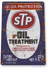 Stp Tin Sign Studebaker Tested Product Formula One Team Oil Lubricant