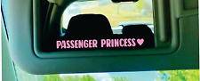 Passenger Princess Heart Decal Sticker Vinyl Truck 7