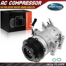 Ac Compressor For Ford Escape Mazda Tribute Mercury Mariner W Clutche 2.3l 2.5l