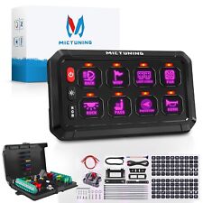 Mictuning Upgrade P1s Rgb 8 Gang Switch Panel Light Bar Electronic Relay 12v24v