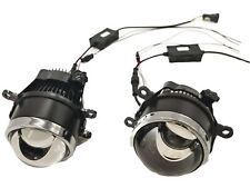 2x Bi Led Fog Lights Hyperboloid Projector Lenses For Renaultmitsubishisubaru