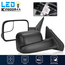 Driver Side Tow Mirror For Dodge Ram 2002-2008 1500 2500 3500 Power Heated