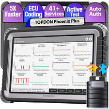 Topdon Phoenix Plus Bidirectional Car Diagnostic Scanner Tool Key Coding