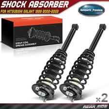 2pcs Rear Complete Strut Coil Spring Assembly For Mitsubishi Galant 1999-2003