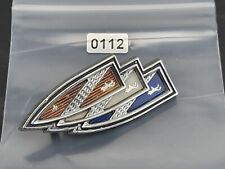 Buick Tri Shield Hood Ornament Emblem 0112 A6