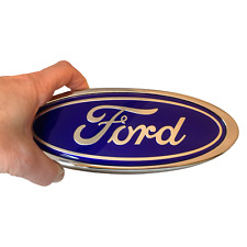 Ford Tailgate Liftgate Blue Emblem - 9 Logo For F250 F350 F450 F550 Super Duty