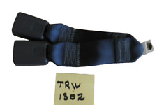 Seat Belt Receiver 11 Double Blue Soft Belt Buckles Gm Nos