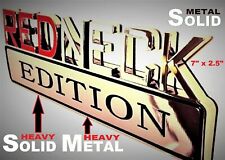 Metal Redneck Edition Badge Highest Quality On Ebay Ford Tailgate Fender Decal