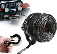 Vevor Synthetic Winch Rope Winch Line Cable 38 X 85 26500 Lbs For Suv Truck
