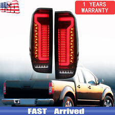 Led Tail Lights For 2005 06 2007-2021 Nissan Navara D40 Frontier Rear Lamp Smoke