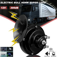 300db Loud Dual Tone Electric Air Horn Siren For Car Train Truck Motorcycle Boat