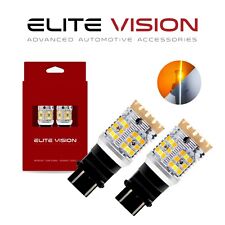 Elite Vision 3157 Led Turn Signals Light Anti Hyper Flash Fit Subaru Amber Bulb