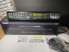 Rigid Industries E Series Pro 20 Spot Midnight Edition 120213blk Led Light Bar
