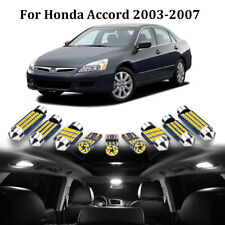 15x White Led Bulbs Dome Interior Lights Package Kit For Honda Accord 2003-2007