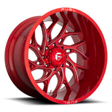 Fuel 20x10 D742 Runner Wheel Candy Red Milled 8x6.5 8x165.1 -18mm 4.79bs