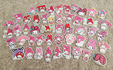 Lot Of 45 Hello Kitty Matte Stickers My Melody - For Laptop Skateboard