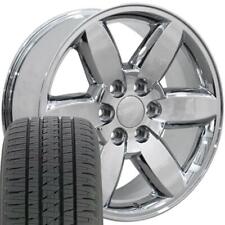 Oew Fits 20x8.5 Wheel Tire Yukon Chrome Rims Wtires 5420