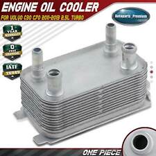 New Oil Cooler For Volvo C30 C70 2011 2012 2013 L5 2.5l Dohc Turbocharged