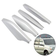 4pcs Silver Roof Rack Rail End Cover Replace Shells For Lexus Gx470 2003 - 2009
