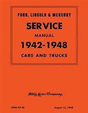 Ford Mercury Flathead Transmission 1932-48 Repair Service Shop Manual Banjo