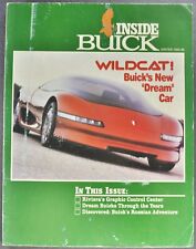 1985-1986 Buick Employee Magazine Riviera Wildcat Concept Car Nice Original