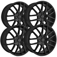 Set Of 4 Touren Tr60 17x7.5 5x5 42mm Matte Black Wheels Rims 17 Inch