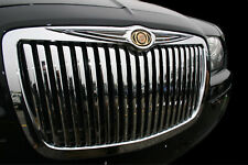 Fits 05-2010 Chrysler 300 Chrome Vertical Bentley Grill Full Replacement Grille