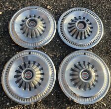 1965 65 Ford Fairlane 500 Hubcaps Wheel Covers Antique Vintage Set Of 4