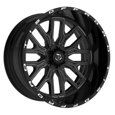 22x12 Tis 560bm Gloss Black Milled Wheel 8x6.5 -44mm