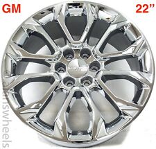 4 New Gmc Sierra Yukon Denali Oem Chrome 22 Ssi Wheels Rims 84802385