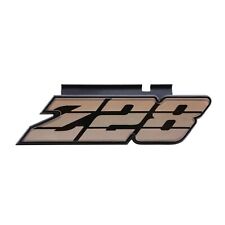 1980 1981 Camaro Z-28 Grille Emblem Z28 Gold Tri Color