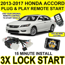 Js Alarms Plug Play Remote Start For 13-17 Honda Accord Push To Start Ho10
