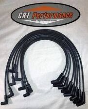 Bbc Chevy 396-427-454 Black 8mm Hei Spark Plug Wires 45 Degree Ends Made In Usa