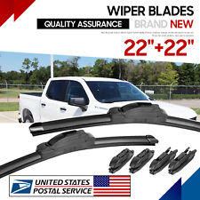 New 2222 Windshield Wiper Blades Fit For Ford F-150 1999-2020 Set Of 2