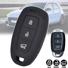 Remote Silicone Key Cover Case Fob For Hyundai I30 Ix35 Azera 3button Key Holder