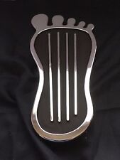 Big Barefoot Gas Pedal Hot Street Rat Rod Chrome Bare Foot Vintage New Chevy Gmc
