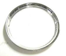 15 Polished Stainless Steel Wheel Trim Beauty Ring - Ribbed Style